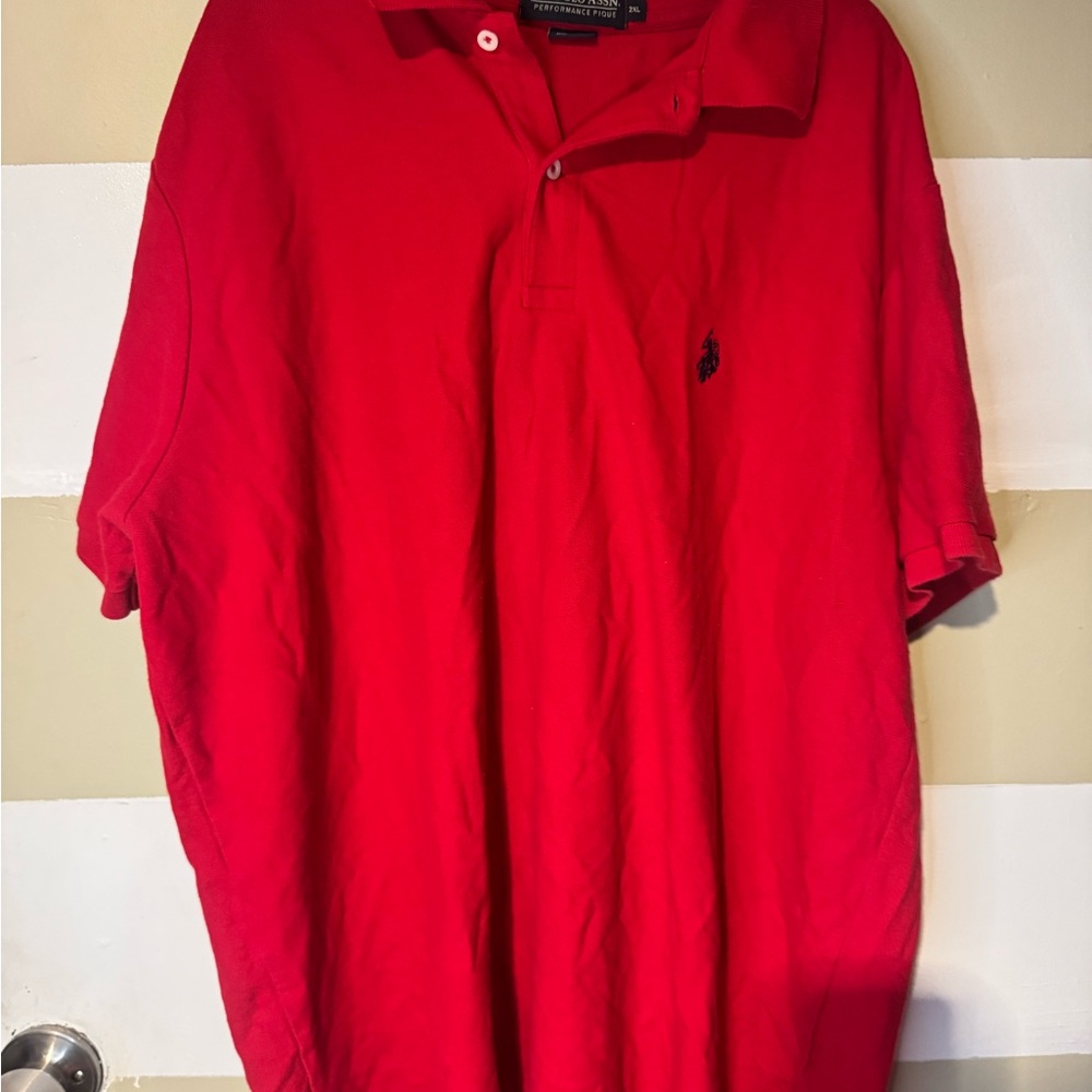 U.S. Polo Assn. Classic Red Polo Shirt